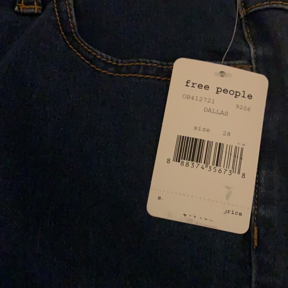 Free People Wide Leg Dallas Jeans. Size 27,28 - Picture 4 of 8